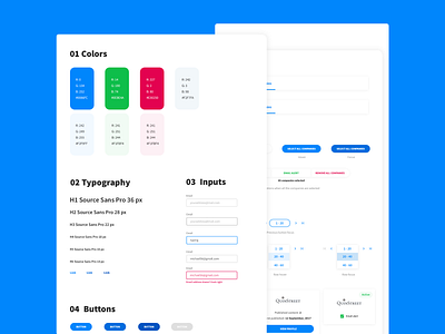 Desktop App Style Guide app design clean desktop app interaction style guide style sheet system ui user experience user research ux