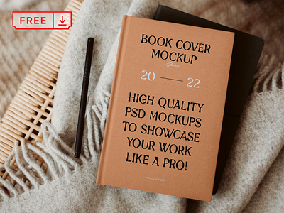 Free Hardcover Book PSD Mockup book cover branding cover design download free freebie identity logo mockup psd template typography