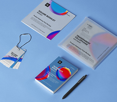 Free Product Psd Stationery Mockup Set manual mockup product mockup