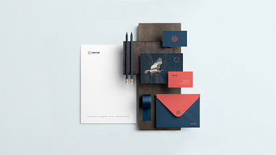 Kuntur - Logo / Identity brand branding branding mockup brochure business card download free freebie identity letterhead logo mockup mockupcloud portfolio presentation psd showcase stationery template typography