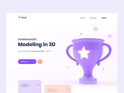 Modeling in 3D 3d 3d art cinema4d illustration minimal ui ux web webdesign website
