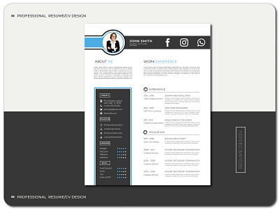 CV design template cv cv design cv doc cv resume cv resume template cv template resume resume bundle resume clean resume design