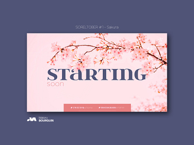 Soreltober #1 - Sakura sakura starting soon twitch waiting screen