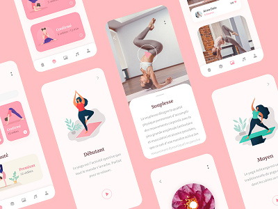 Yoga apps UI apps iphone ui uidesign uikit yoga