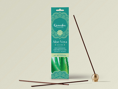 Ganesha incense branding incense packaging