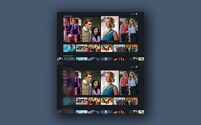 Daily UI 025 - "TV App" 025 app daily ui daily ui challenge dailyui dailyuichallenge design netflix tv app ui