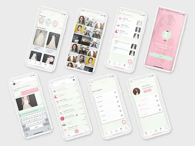 UI Dress Up app for IOS adobe xd app design icon logo mobile ui photoshop ui ux xd design