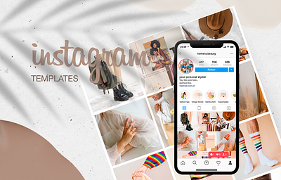 Instagram templates branding design dribbble instagram instagram template shot template ui ux