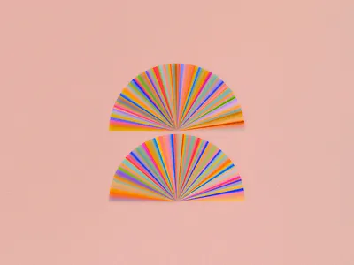 Wallpaper circle rays sun