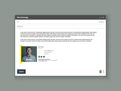 HTML / Email Signature