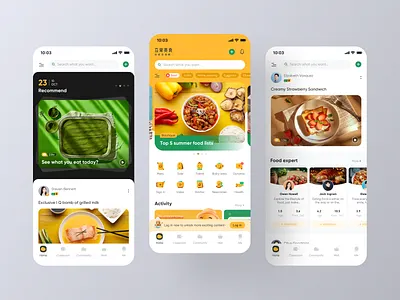 Gourmet Project branding design gourmet logo mobile ui ui 品牌 图标 应用 插图 设计