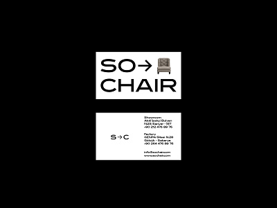 So Chair Branding brand design branding business card business cards card cards design designer logo design