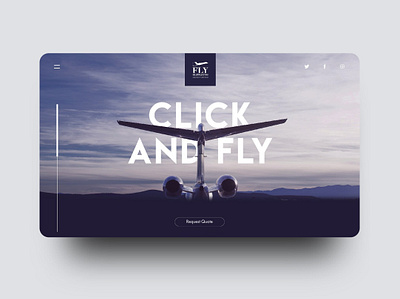 Private Jet Website Concept blue blue website branding design flat icon illustration logo minimal minimalistic website plane web private jet purple website typography ux uxdesign uxui vector web layout website layout