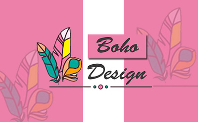 Boho logo boho logo branding design fiverr graphic graphic design designer logo logo design