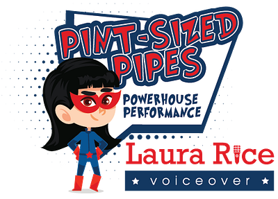 Laura Rice branding design graphic design logo vector voiceover artist