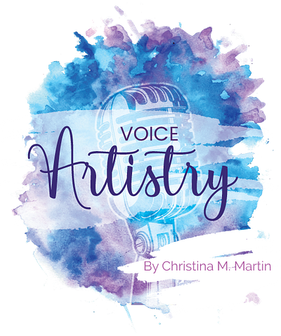 Voice Artistry branding design graphic design illustration logo vector voiceover artist
