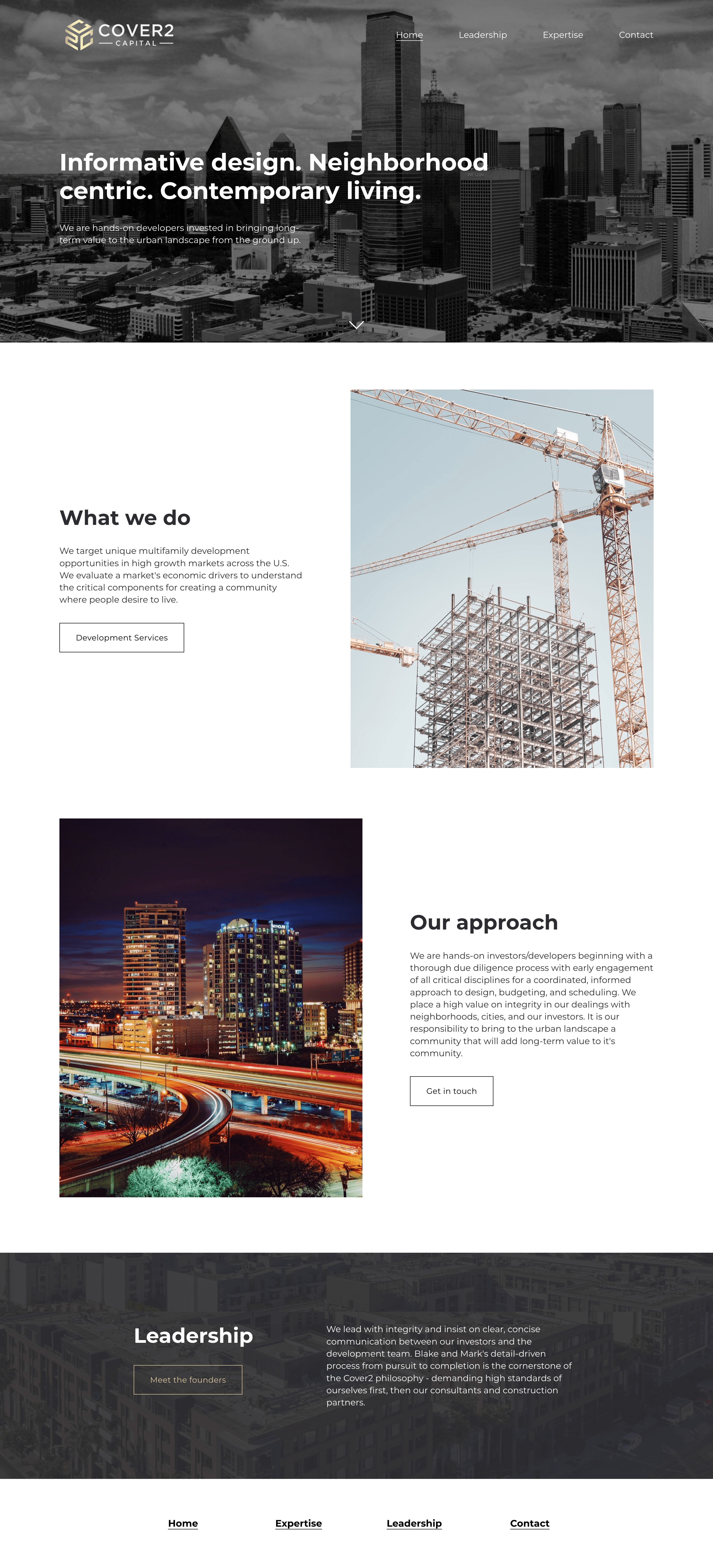 Cover 2 Capital css design html javascript squarespace web design