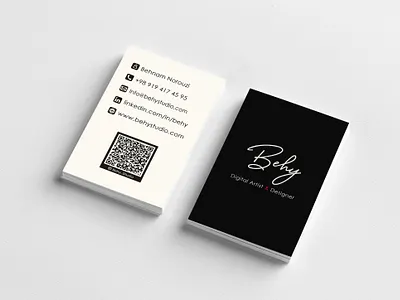 Behy Studio Business Card design business card design design