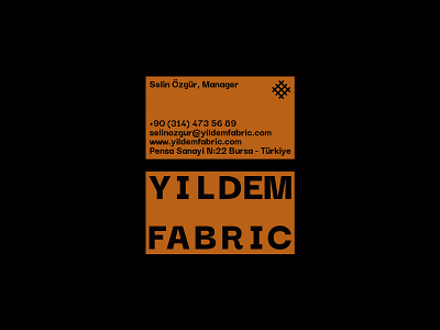 Yıldem Fabric Branding brand design branding branding identity design designer designer logo logo design logo designer