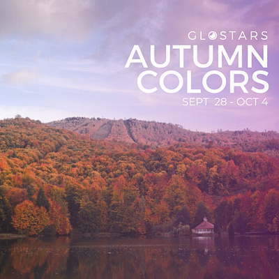 Autumn Colors Invitation app autumn autumn leaves branding colors community glostars illustration photographer photography photos season vibes