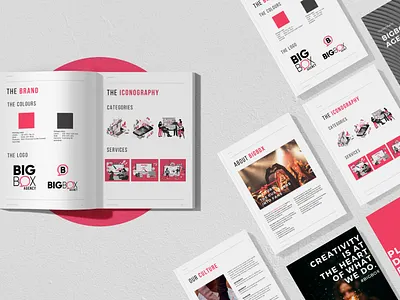 BigBox Agency | Corporate Identity - Brand Book app bigboxagency branding diseño graphic graphicdesign illustration logo typography ui