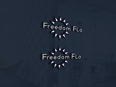 fredop flo design flat icon illustration logo minimal