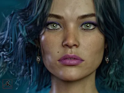 Katalina 3D Rendering 3d art 3d artist 3d render 3d rendering 4d arte cg digital4darte hiperrealismo katalina migueltorre nuevorenacimiento realistic 3d renderhub renders