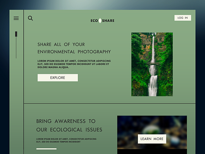 Eco Share - Website Design branding design illustration web design web development webdesign webflow wix wordpress
