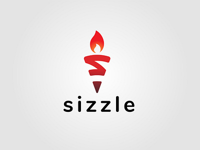 Flame logo creative logo dailylogochallenge flame flame logo flat logo logo design monogram logo sizzle