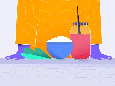 FB Styleframe test character design characters colorful design flat illustration motion styleframe texture vector