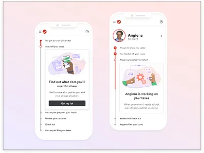 TurboTax Live Full Service Spot Illustration & Animations app branding design graphic design illustration typography ui ux vector
