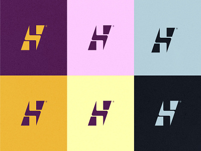 Hyperspace Logo Exploration brand branding branding design colour design graphic design h identity layout letter h letterform logo mark s typography vector visual