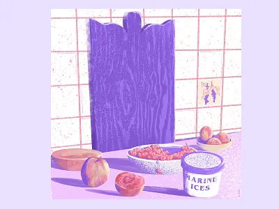 22week art artwork illustration tropical