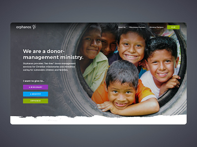 Orphanos Nonprofit Website adobe xd africa branding charity mozambique non profit nonprofit orphanage photography ui ux web design website design wordpress