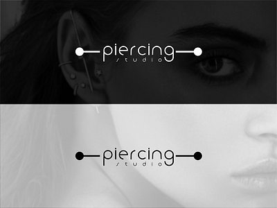 Logo Consept 052 daily 100 challenge dailyui dailyuichallenge logotype piercing ui