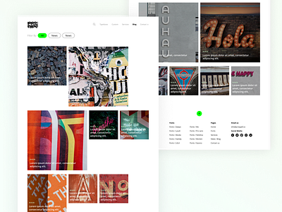 Protype Blog article blog category content filter protype typeface typeography ux uxdesign uxui
