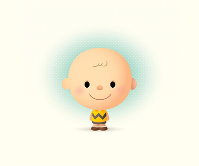 Peanuts adobe illustrator character design cute illustration jerrod maruyama kawaii vector