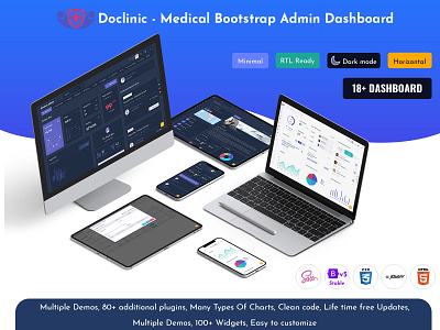 Medical Dashboard HTML design admin admin dashboard admin template bootstrap 5 bootstrap admin template dashboard design dashboard template doctor doctor dashboard hospital hospital dashboard patient patient dashboard product design responsive ui design ui template ui ux web design