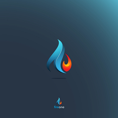 fire abstract logo art branding design fire icon logo logo design vector