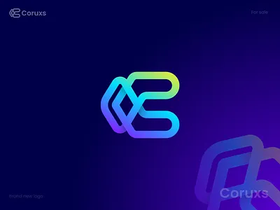 Corus arrow blockchain branding connection corus crypto defi fintech gradient hardware icon identity logo network nft path saas software wallet wire