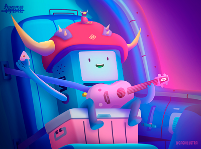 BMO 3d art 3d artist adobe illustrator adventure time animation 2d bmo carton network digital art digital artist digital artwork fan art illustration art illustrator