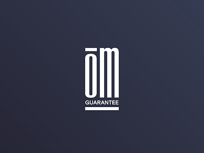 OM Guarantee branding logo design logo designer