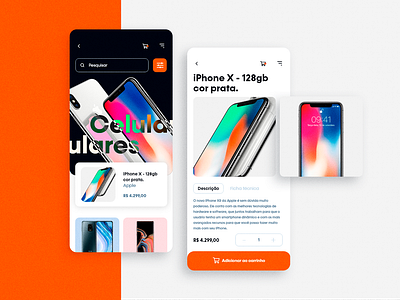 Shopping app prototype app app design interface mobile app mobile design ui ux uidesign