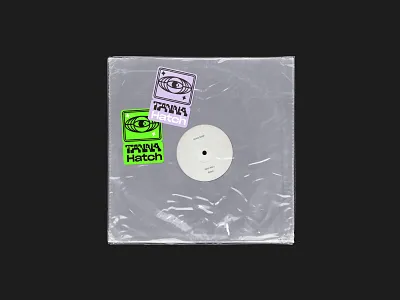 Record Sleeve Design - Shanik Tanna branding design illustration music packaging print record stickers