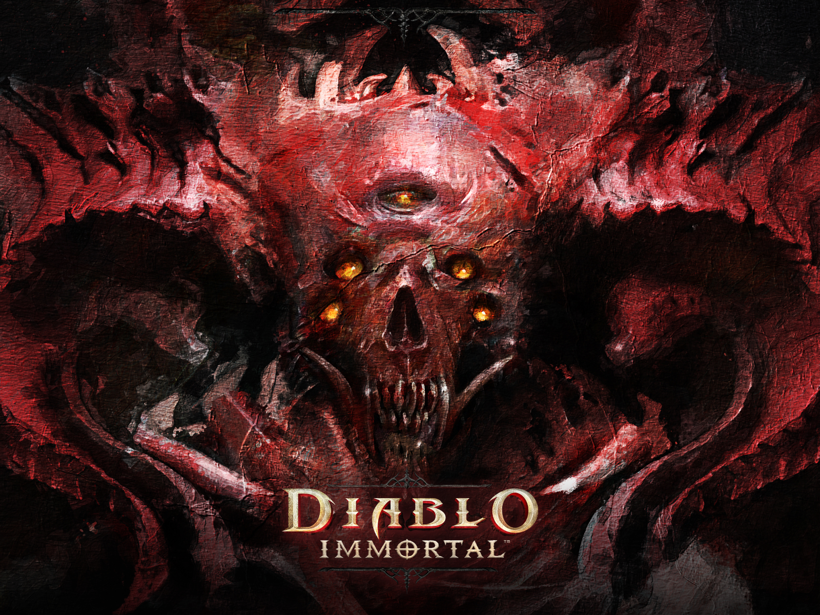 Diablo Immortal - Landing page concept