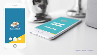 Mobile App Rastreio Fácil app branding design illustration ui uiux ux web
