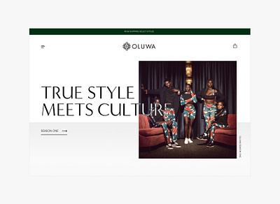 Oluwa Ecommerce Mobile Design branding clothing brand contemporary fashion minimal modern ui web design