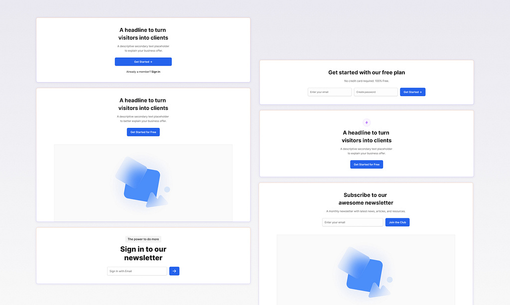 Frames X — UI Kit Web Blocks for Figma by Bunin Dmitriy on Dribbble