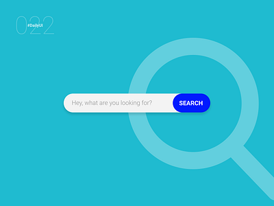 Search | Daily UI - 022 clean design clean ui daily daily ui 022 dailyui dailyuichallenge design digital search search bar simple ui uidesign