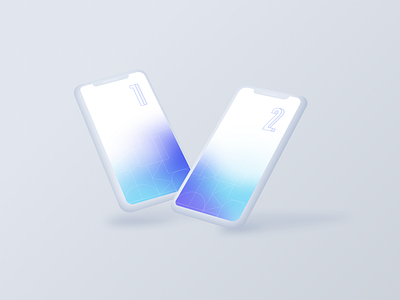 Free Iphone X clay mockup clay figma float free iphone minimal mockup ui vector white